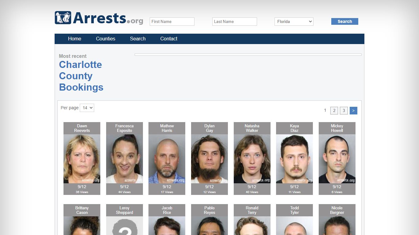 Charlotte County Arrests and Inmate Search